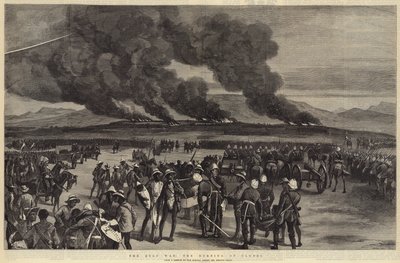 Zulu-krigen, afbrændingen af Ulundi af Melton Prior